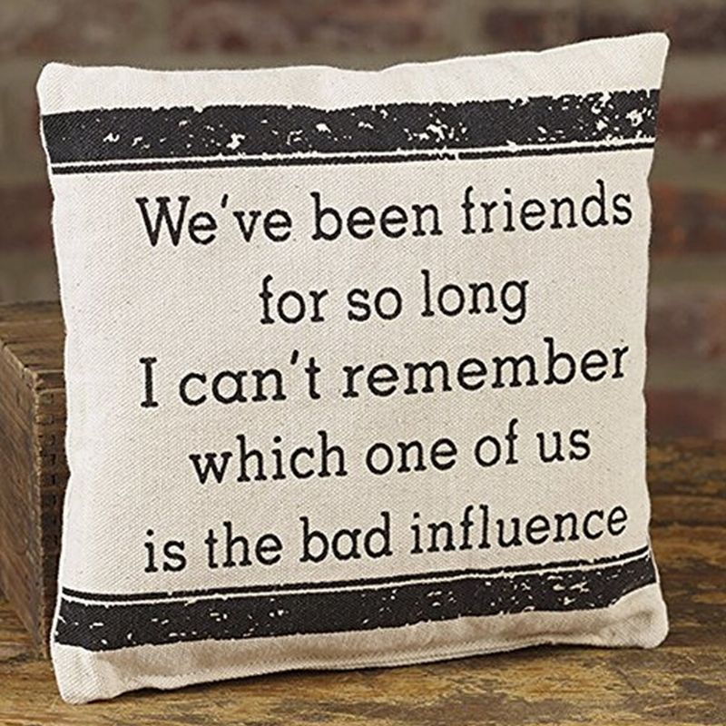 Friends Influence Pillow